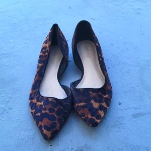 Nine West Leopard flats